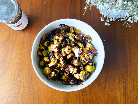 Easy honey Brussels sprout recipe