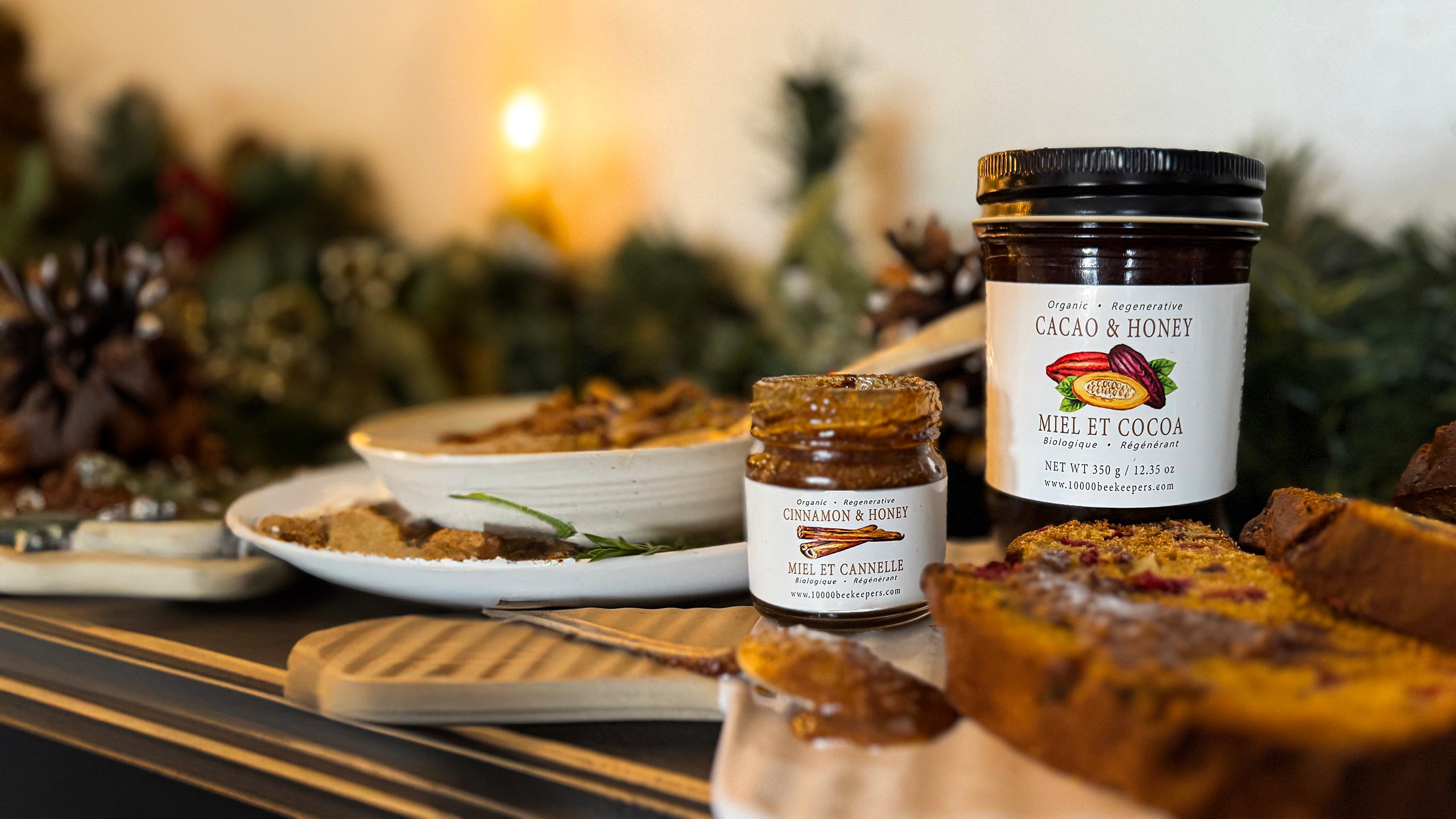 Raw Honey for Holiday Baking