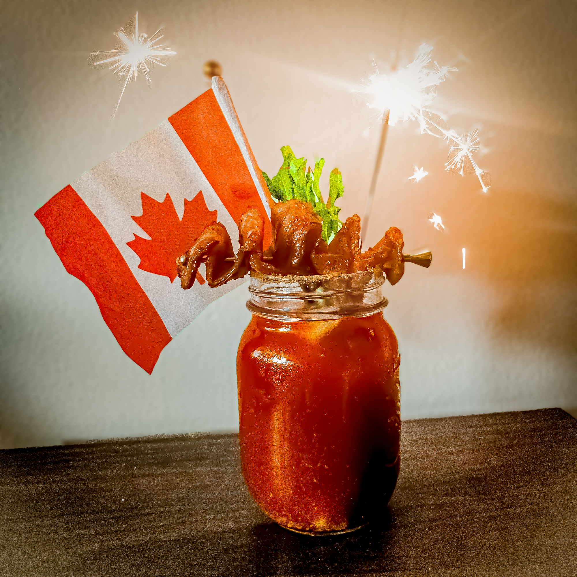 Hot Honey Caesar