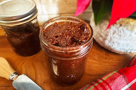 Healthy Homemade Hazelnut Spread made with honey