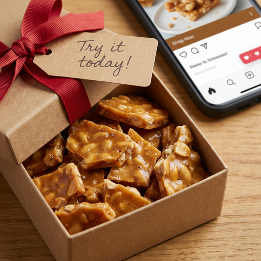 Honey Peanut Brittle