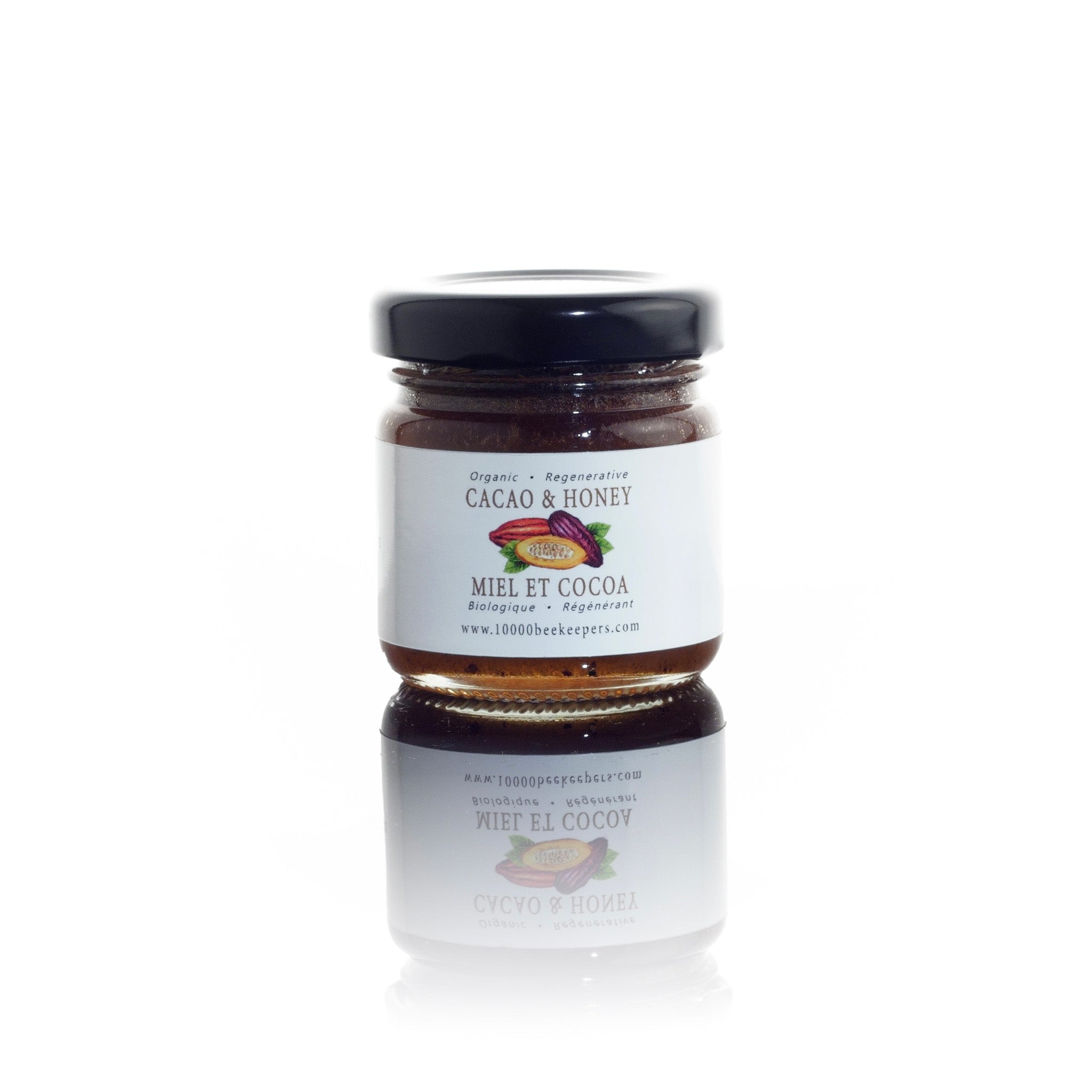 Organic Cacao & Honey - 50g jar - African Bronze Honey