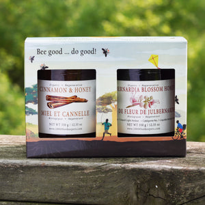 Organic honey gift box