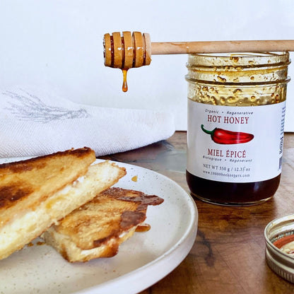 Hot Honey and grilled cheese