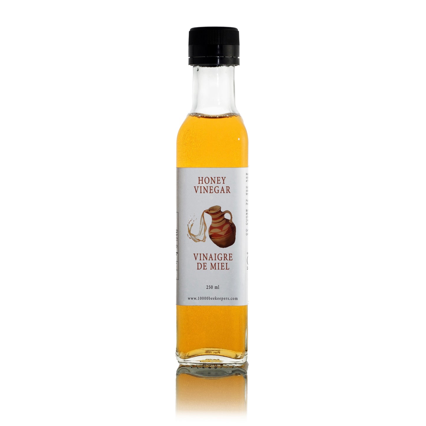 Naturally Fermented Vinegar made with healthy organic honey